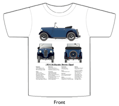 Austin Seven Opal 1934-36 T-shirt Front
